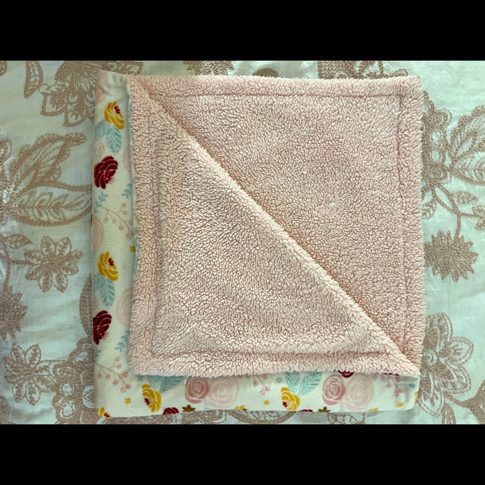 Gently used baby blanket